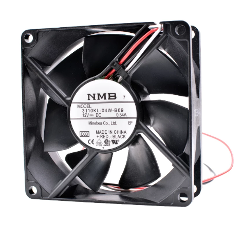 Original NMB 3110KL-04W-B69 Cooling Fan 12V 0.34A 4.08W 3wires 3110KL-04W-B69 Fans